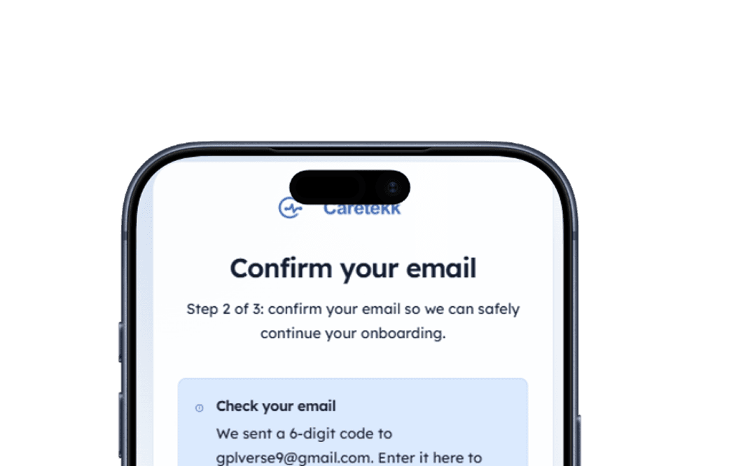 Confirm your email